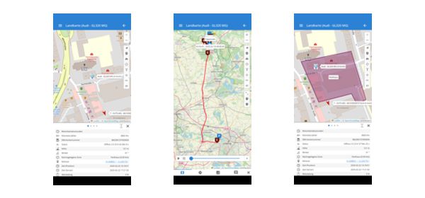 Smartphone Tracking App für Wohnwagen